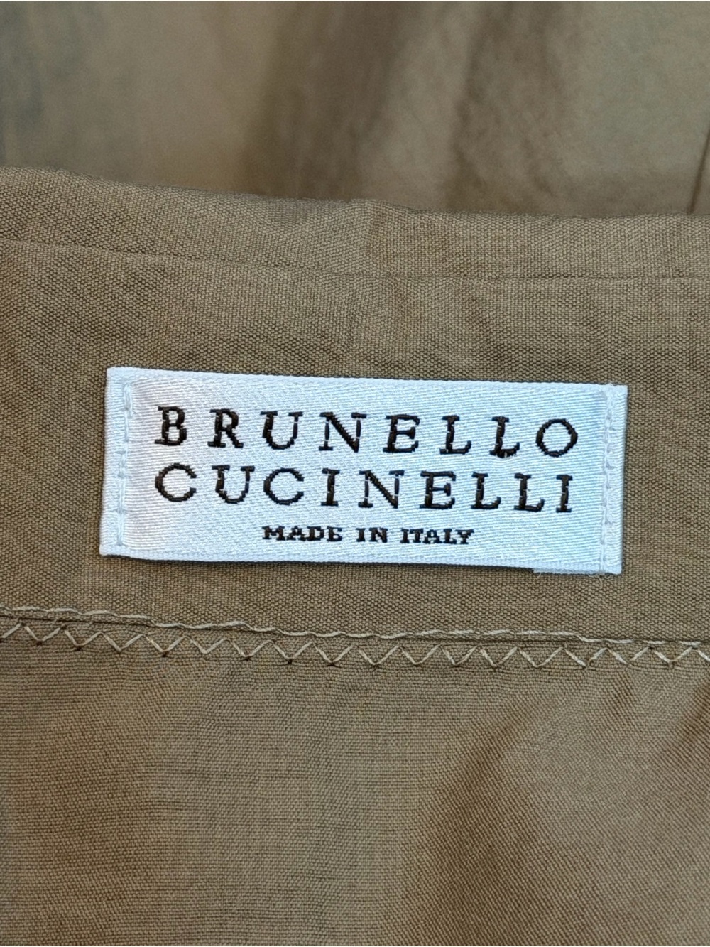Brunello Cucinelli Monili Bead Shirt Dress High Low Cotton Blend Made in Italy - Picture 12 of 15